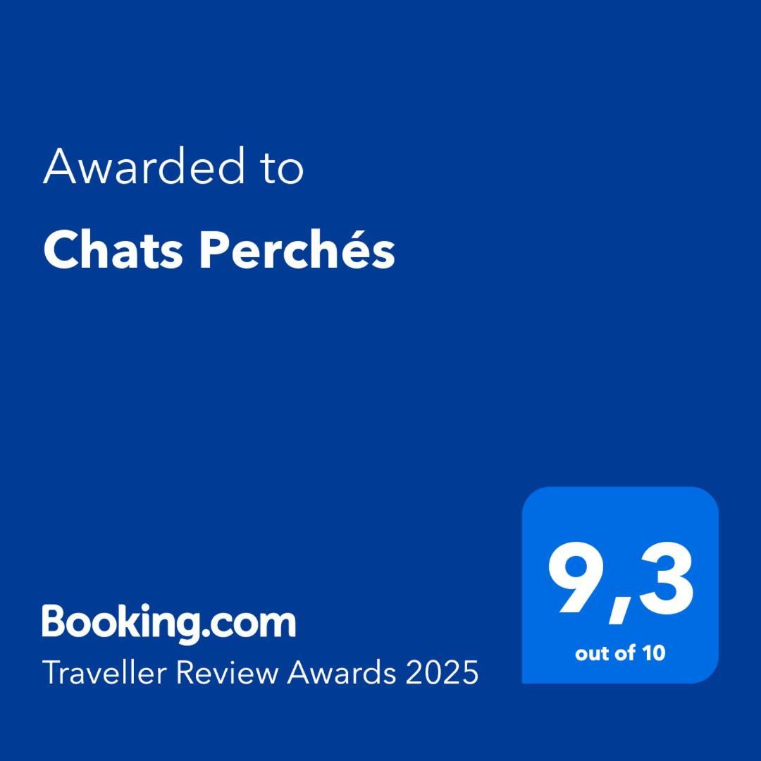 Chats Perches 부지그 외부 사진